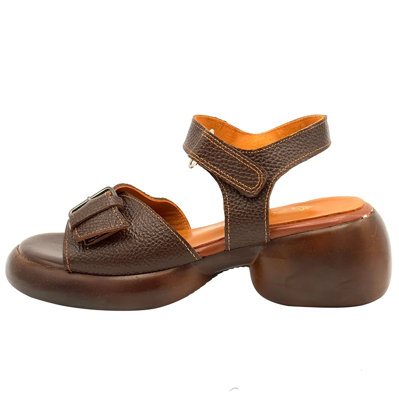 صندل زنانه سی یِنا مدل چرمی کد ۱۱۹۸