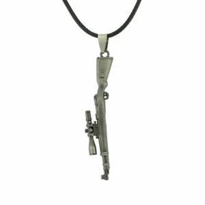گردنبند مردانه برانت مدل تفنگ کار 98