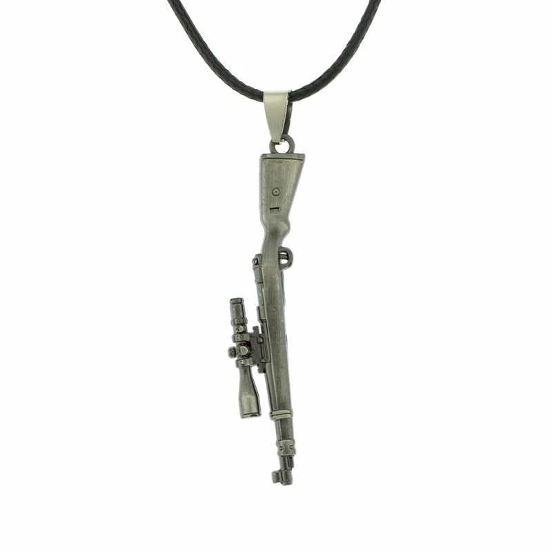 گردنبند مردانه برانت مدل تفنگ کار 98