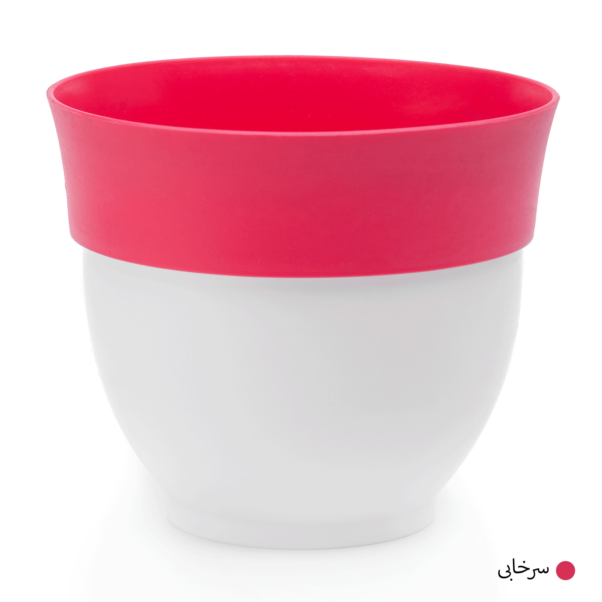 گلدان خود آبیار گل آذین مدل پلاستیکی  کد 215