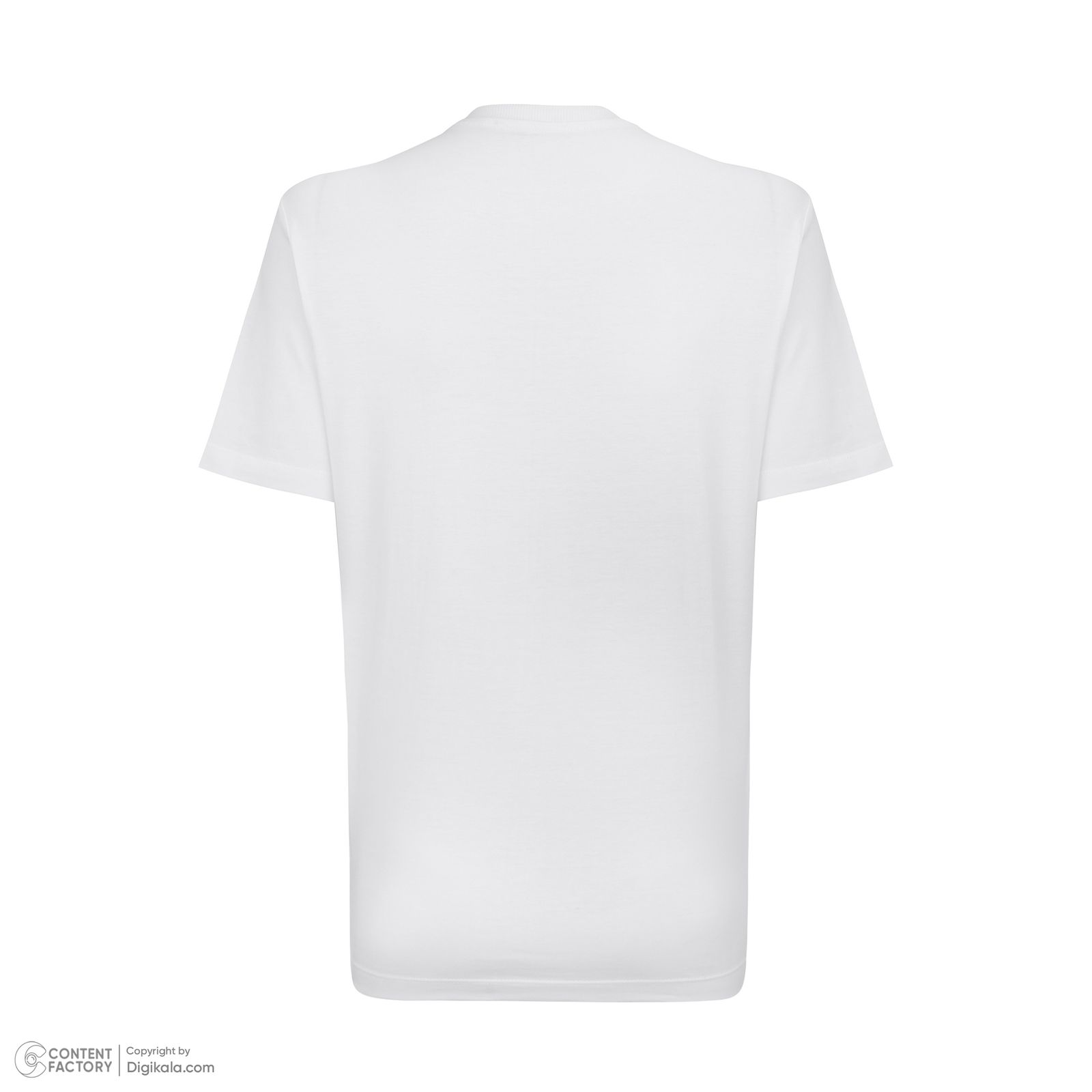 تی شرت آستین کوتاه زنانه پاتن جامه مدل  نخی 131631020297000 رنگ سفید -  - 4