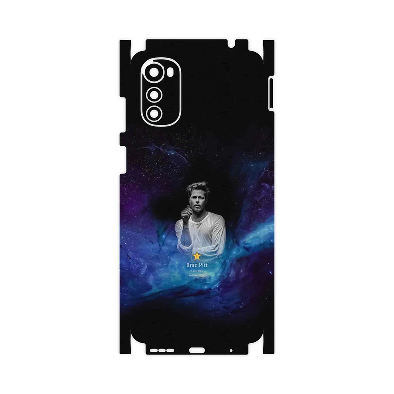 برچسب پوششی ماهوت مدل Brad Pitt-FullSkin مناسب برای گوشی موبایل موتورولا Moto E32s