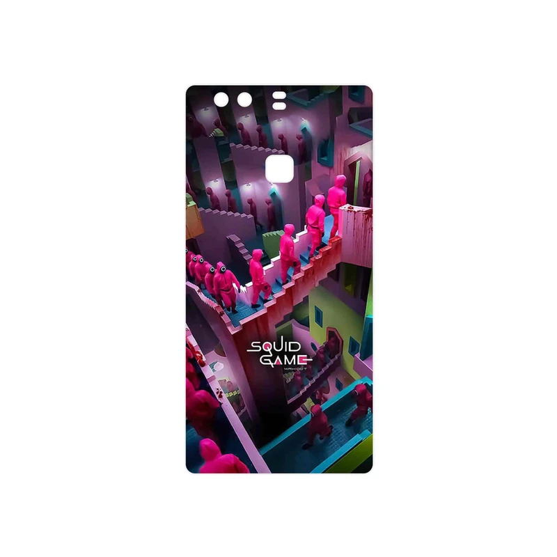 برچسب پوششی ماهوت مدل Squid Game مناسب برای گوشی موبایل هوآوی P9 Plus