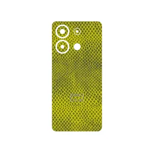 MAHOOT Yellow Snake Skin Cover Sticker for Xiaomi Redmi Note 13 4G