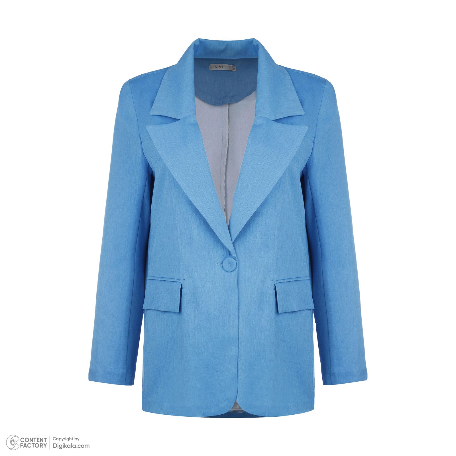 کت زنانه نیزل مدل 0228-077 رنگ آبی -  - 2