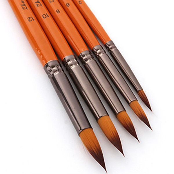 قلم مو گرد ژوتینگ مدل G-5010R مجموعه 5 عددی