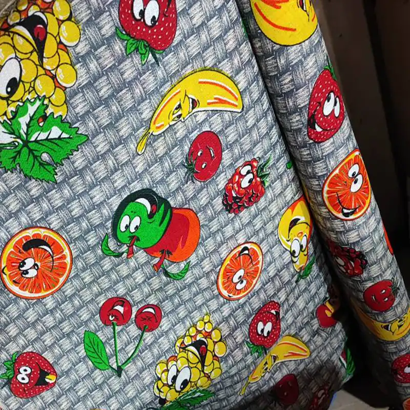 پارچه آشپزخانه مدل پلی پنبه طرح شب یلدا کد B