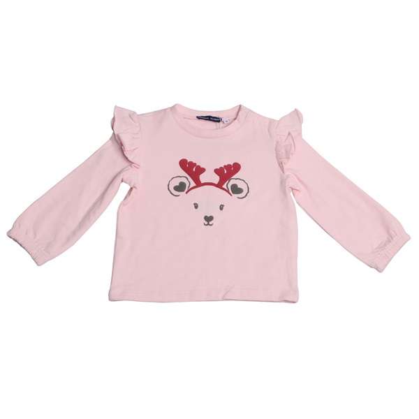 تی شرت آستین بلند دخترانه اوریجینال مارینز مدل ORGM005