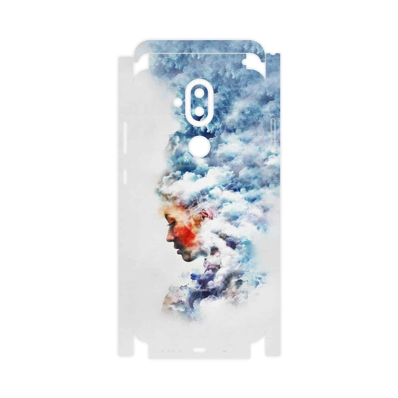 برچسب پوششی ماهوت مدل Women and the Cloud Digital Art-FullSkin مناسب برای گوشی موبایل نوکیا 8.1