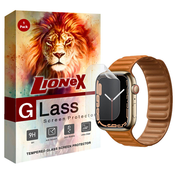  محافظ صفحه نمایش نانو لایونکس مدل TPU-L مناسب برای ساعت هوشمند اپل Watch Series 7 45mm