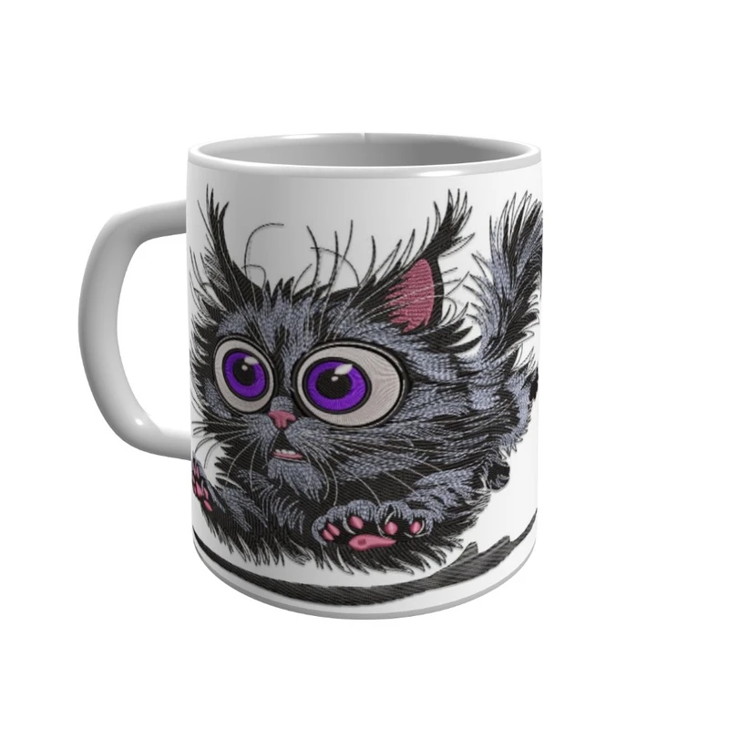 ماگ پاد آفرین مدل گربه ترسو