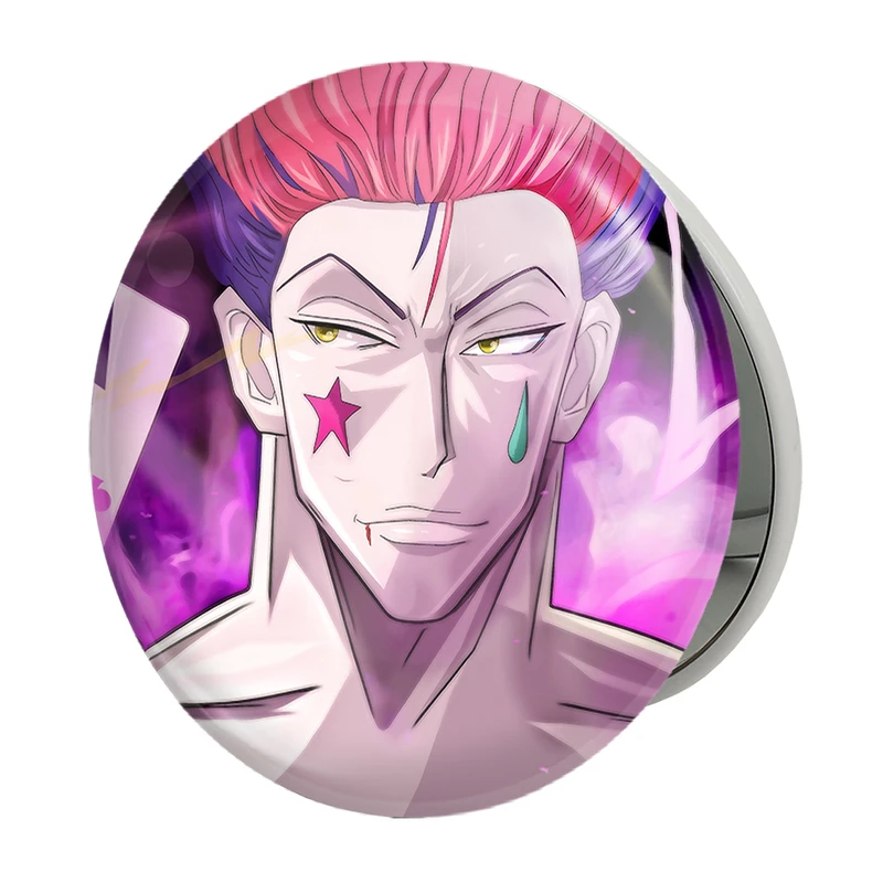 آینه جیبی خندالو طرح هیسوکا جوکر انیمه هانتر ایکس هانتر  Hunter × Hunter مدل تاشو کد 11952 