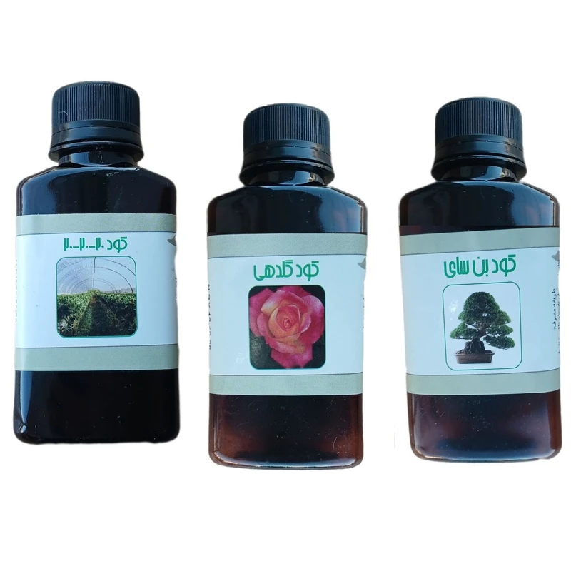کود مایع کامل سه بیست و بن سای و گلدهی مدل life drop حجم 110 میلی لیتر بسته 3 عددی