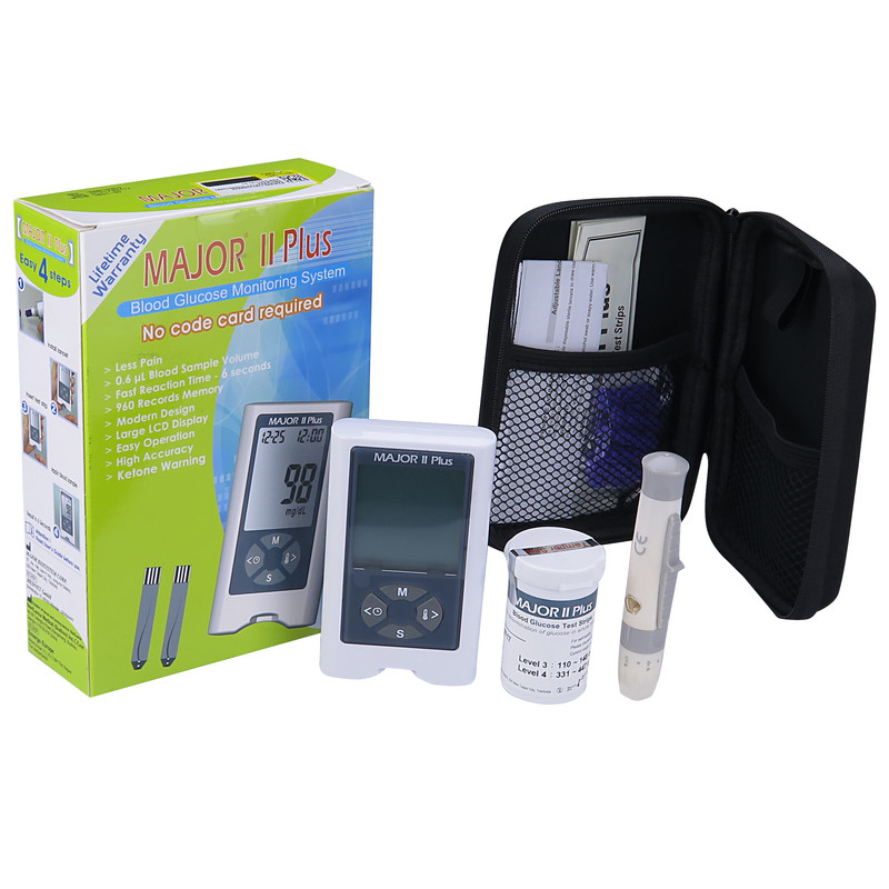 دستگاه تست قند خون ماژور 2 پلاس کد i10