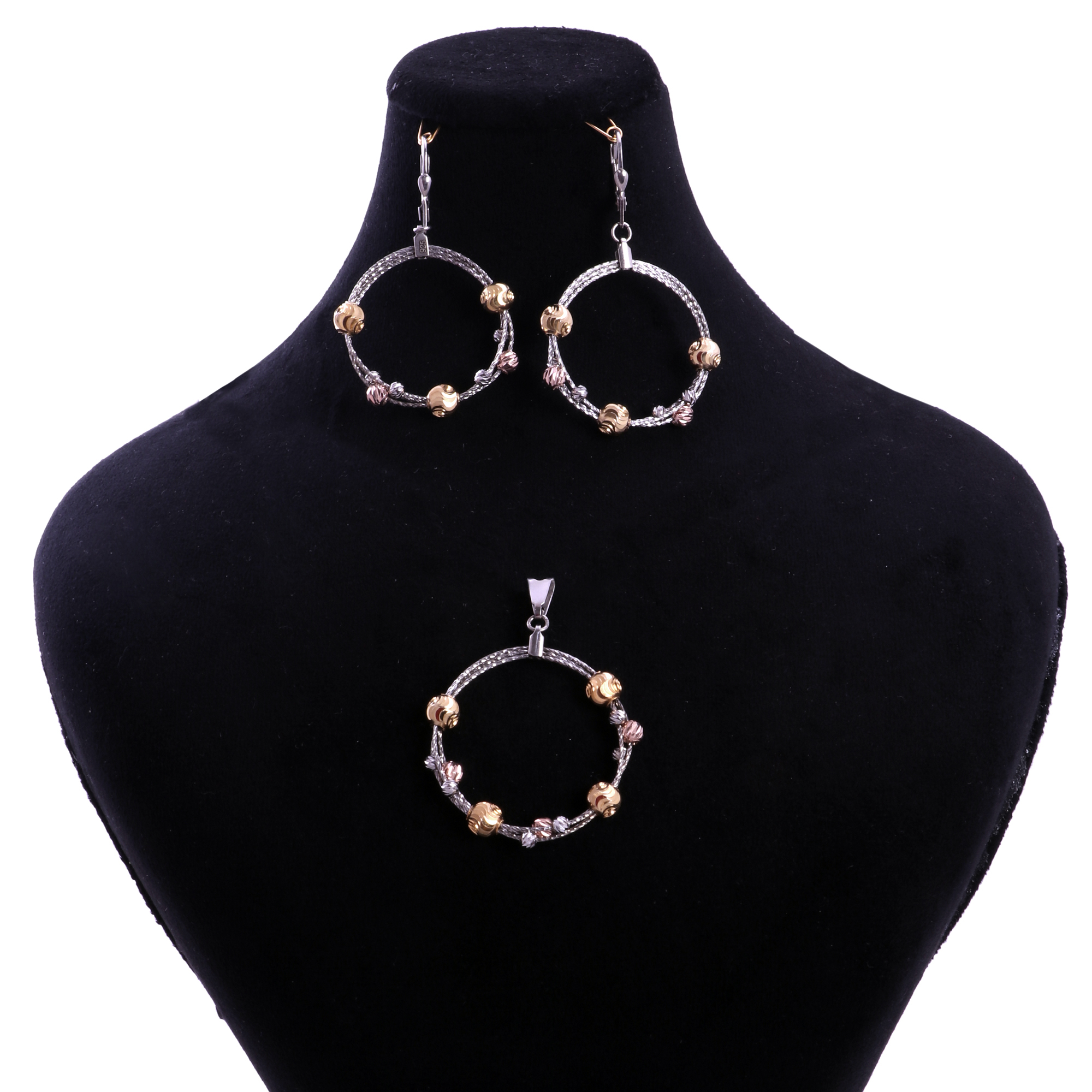 نیم ست نقره زنانه مدل GTA-160