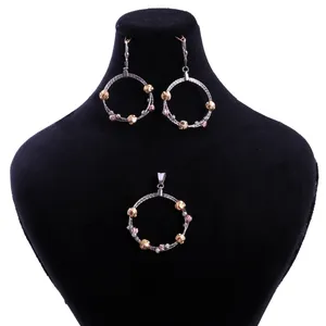 نیم ست نقره زنانه مدل 160