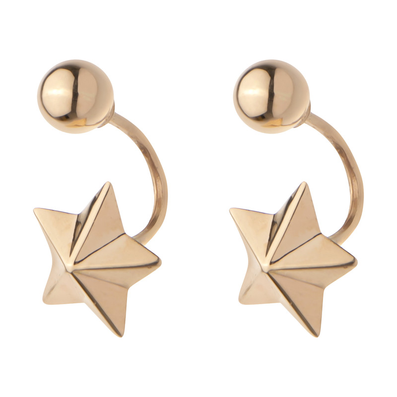 گوشواره طلا 18 عیار زنانه مایا ماهک مدل ME1188 - 3
