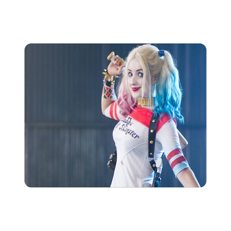 ماوس پد اطلس آبی طرح هارلی کویین  مدل T5701