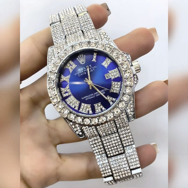 ساعت مچی عقربهای مردانه مدل دیت جاست نگینی کد 06 ساعت مچی عقربهای مردانه مدل دیت جاست نگینی کد 06