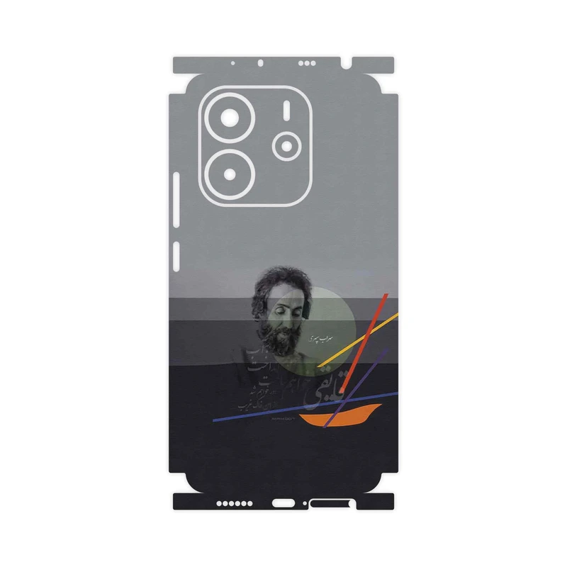 برچسب پوششی ماهوت مدل Sohrab Sepehri-FullSkin مناسب برای گوشی موبایل شیائومی Redmi Note 14 4G