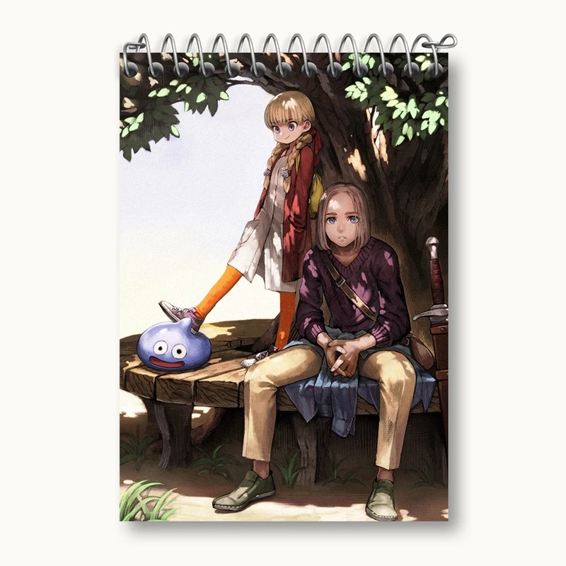 دفتر یادداشت 50 برگ خندالو مدل بازی دراگون کوئست (Dragon Quest) کد 35238