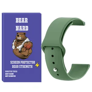 بند برنارد مدل BIS-Sic-BR مناسب برای ساعت هوشمند سامسونگ Galaxy watch 6 Classic 43mm