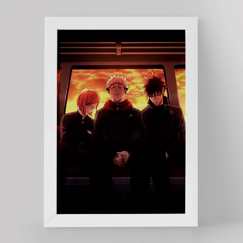 تابلو خندالو مدل مگومی و ایتادوری و نوبارا انیمه جوجوتسو کایزن کد 11077