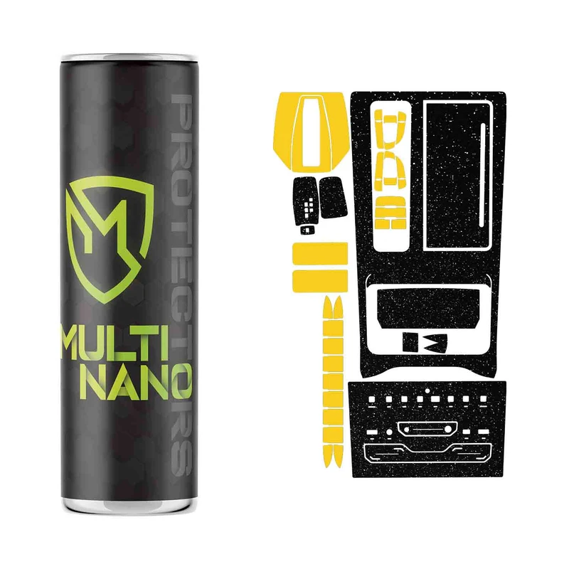 برچسب محافظ کنسول خودرو مولتی نانو طرح کهکشانی مدل X-F1G مناسب برای تیگو 7 پرو مکس مجموعه 40 عددی