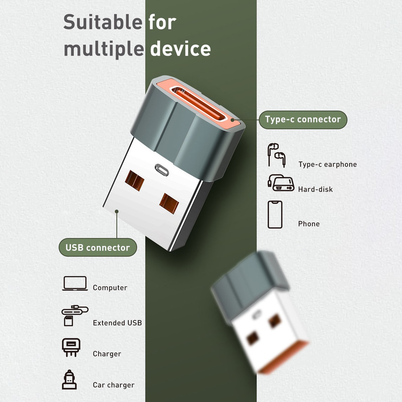 مبدل USB-C به USB الدینیو مدل LC150