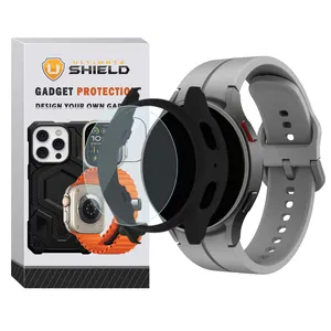 Ultimate Shield Silic ORG_GRD Band for Samsung Galaxy Watch 6 Classic 47mm with cover