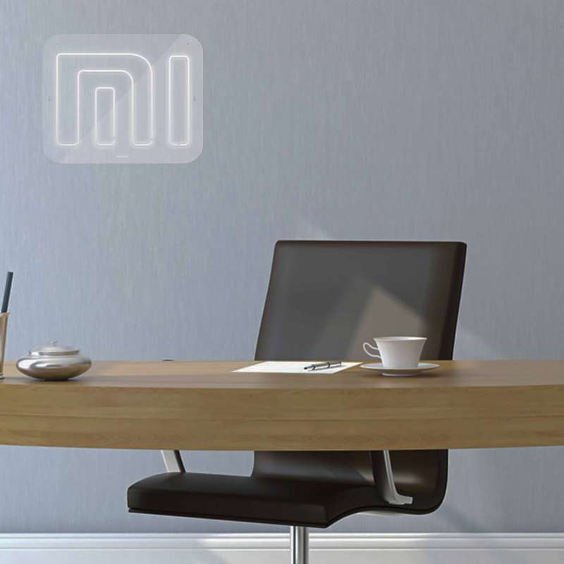 چراغ دیواری نئون دیزاین طرح Xiaomi-GL_WHT