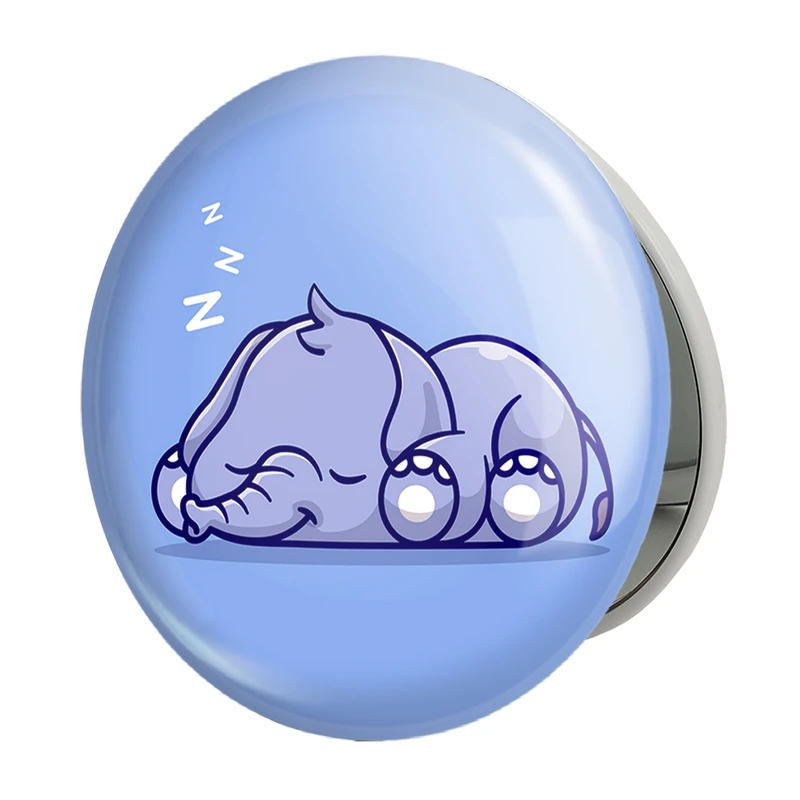 آینه جیبی خندالو طرح فیل کوچولو مدل تاشو کد 29477