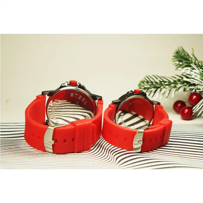 ست ساعت مچی عقربه ای زنانه و مردانه مدل Pum-003