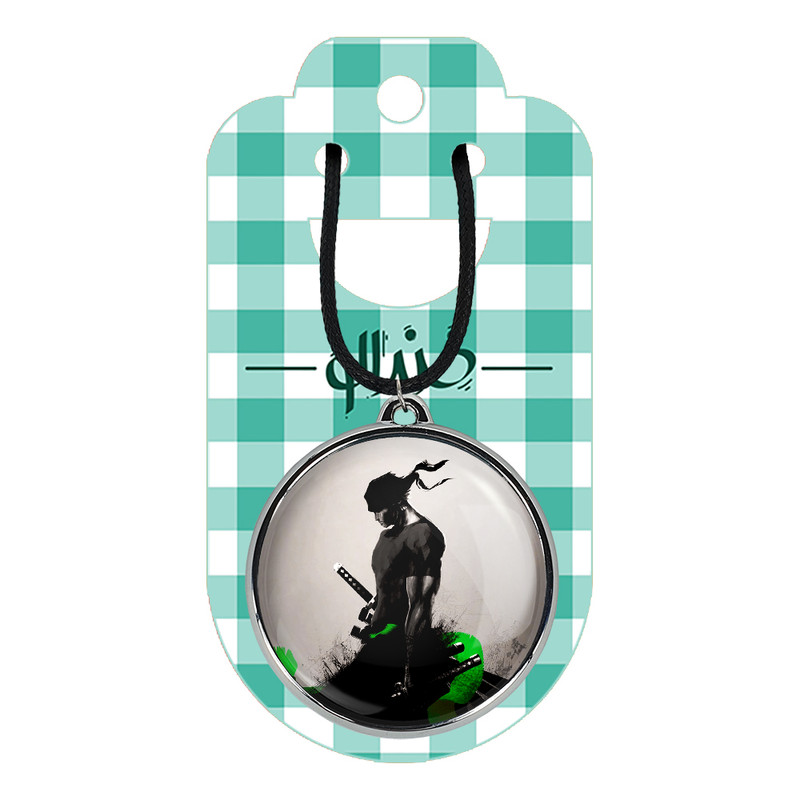 گردنبند خندالو مدل زورو و لوفی و سانجی انیمه وان پیس کد 1724717246