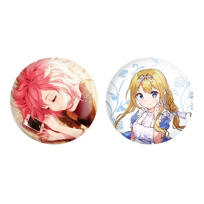 مگنت خندالو طرح آلیس انیمه دختر کد 1211812115 مجموعه 2 عددی