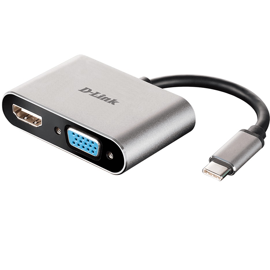 نکته خرید - قیمت روز مبدل USB-C به VGA/HDMI دی-لینک مدل DUB-V210 خرید