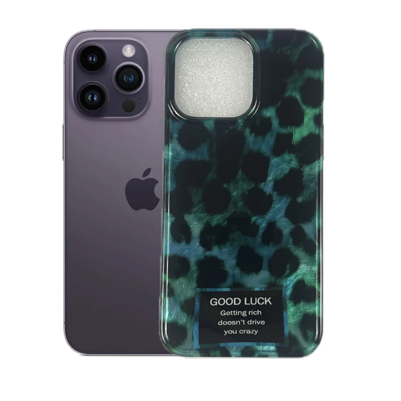 کاور طرح پلنگی مناسب برای گوشی موبایل اپل iPhone 14 Pro Max