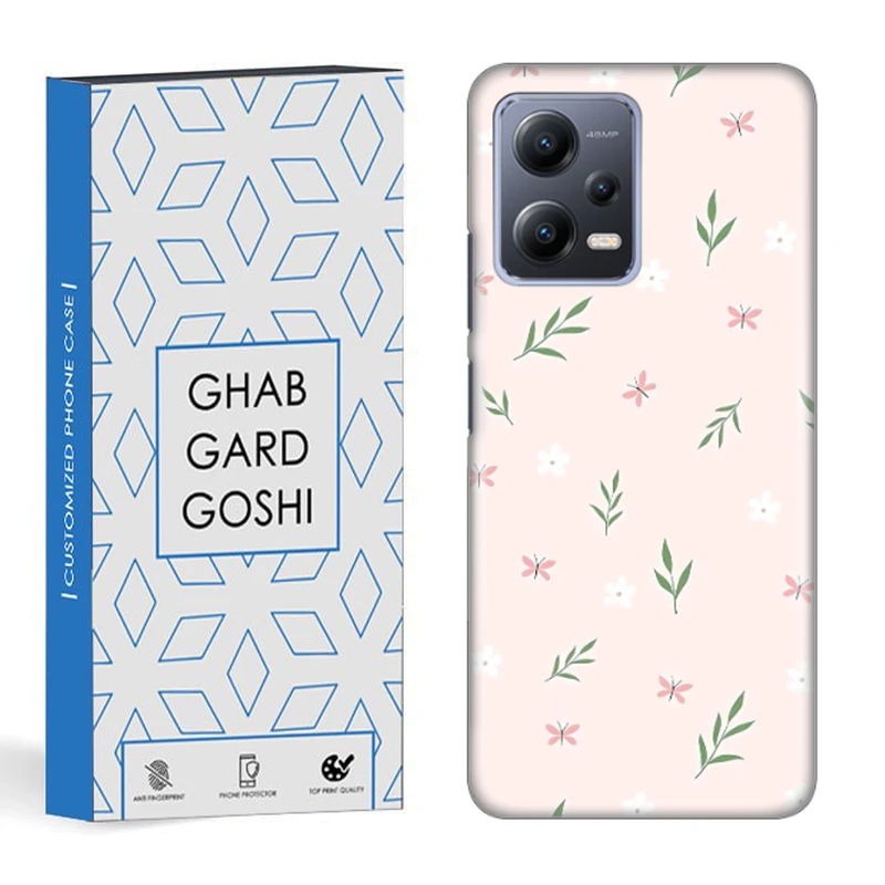 کاور قاب گارد گوشی طرح گل کد DIMO-056 مناسب برای گوشی موبایل شیائومی redmi note 12 5g / poco x5 5g