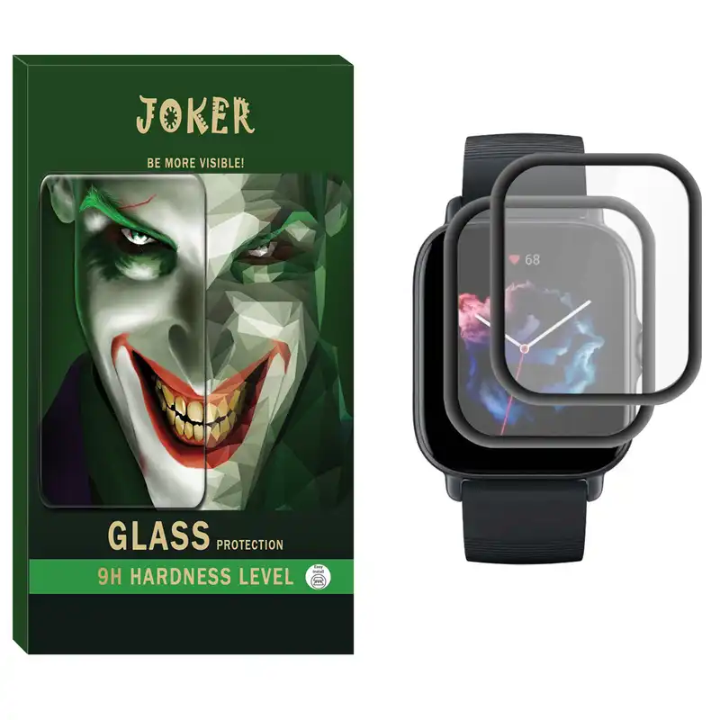 محافظ صفحه نمایش نانو جوکر مدل NJK مناسب برای ساعت هوشمند شیائومی امیزفیت GTS 3 بسته دو عددی