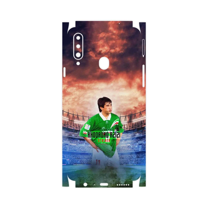 برچسب پوششی ماهوت مدل Khodadad Azizi-FullSkin مناسب برای گوشی موبایل سامسونگ Galaxy A20s
