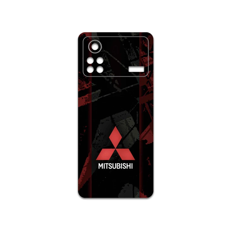 برچسب پوششی ماهوت مدل Mitsubishi-Motor مناسب برای گوشی موبایل شیائومی Poco X4 Pro 5G