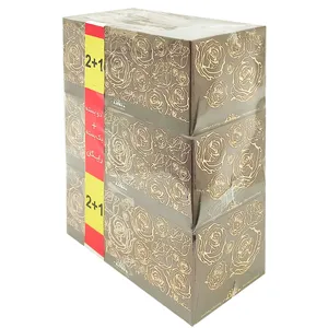 دستمال کاغذی 300 برگ بی تا مدل BI_RO-ZGHA-VEHI300 بسته 3 عددی