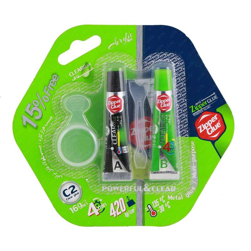 چسب دوقلو زیپر مدل C2 وزن 16 گرم