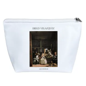 کیف لوازم آرایش دخترانه خندالو مدل ندیمه‌ها ولاسکوئز کد H2039