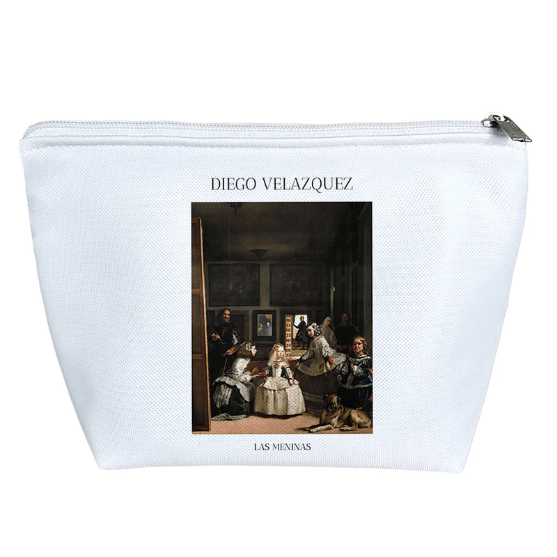 کیف لوازم آرایش دخترانه خندالو مدل ندیمه‌ها ولاسکوئز کد H2039