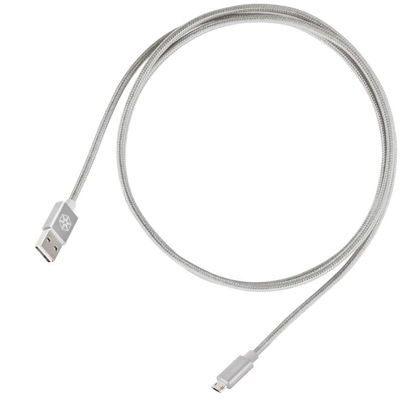 کابل تبدیل USB به MicroUSB سیلوراستون مدل CPU01 طول 0.5 متر