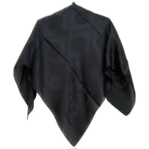 روسری زنانه مدل نخ ابریشم ترک طرح شنل