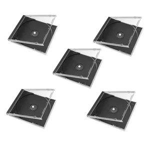 قاب سی دی تکی مدل A01 بسته ۵ عددی