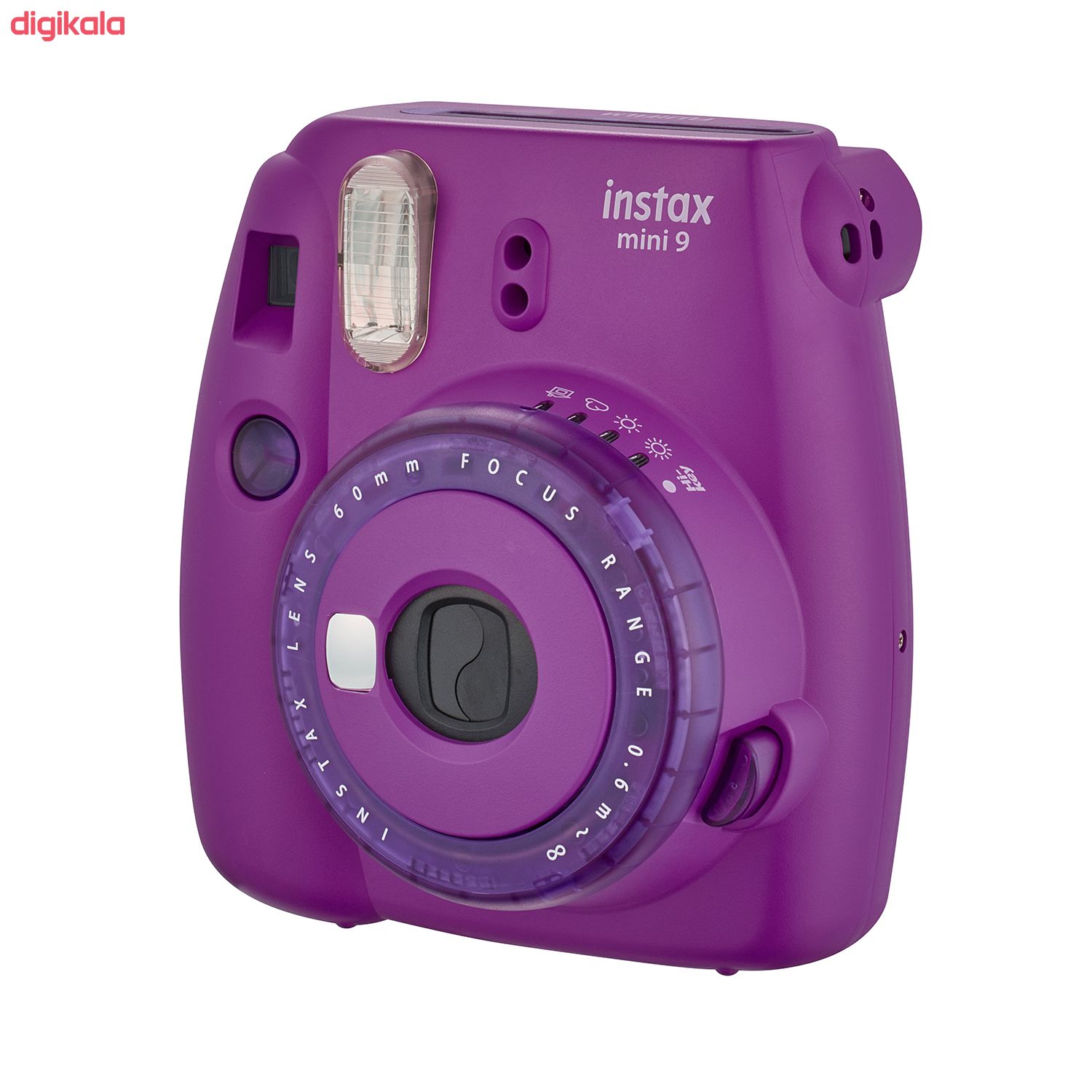دوربین عکاسی چاپ سریع فوجی فیلم مدل Instax Mini 9 Clear به همراه یک بسته فیلم مدل Despicable Me بسته ۱۰ عددی main 1 13