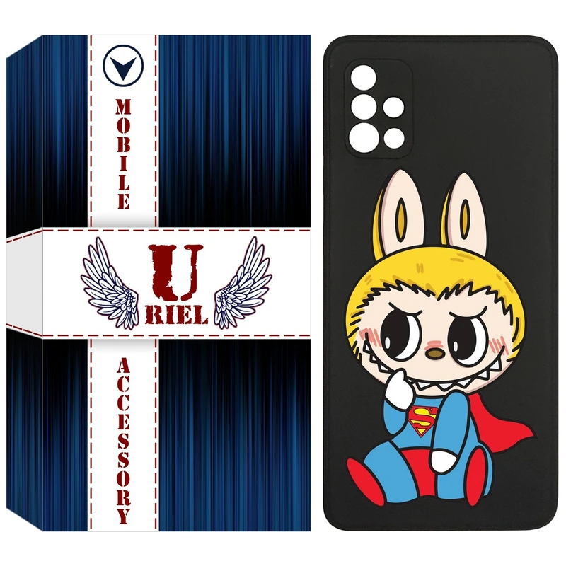 کاور یوریل مدل KSH کد 147 طرح عروسک لبوبو مناسب برای گوشی موبایل سامسونگ Galaxy A51